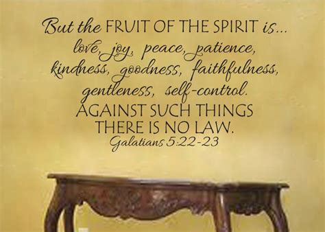 Galatians 522 23 Fruit Of The Spirit Is Love Joy Peace Patience