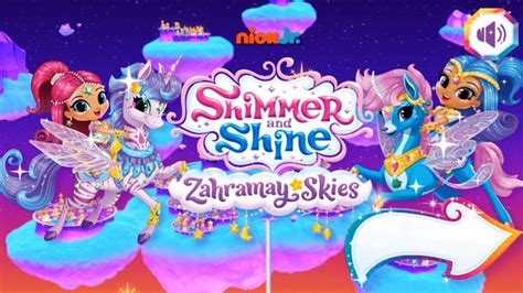 Zahramay Skies Fun Games For Kids Shimmer N Shine Shimmer