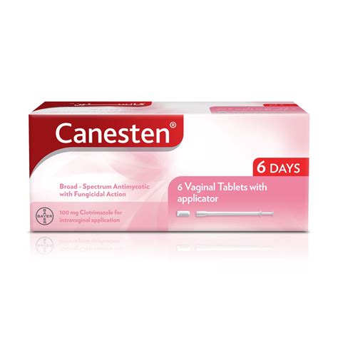 Canesten 01 Gm Vaginal Tablet 6pcs
