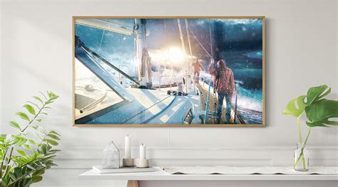 Meet The Frame A Tv Designed For Your Space Samsung