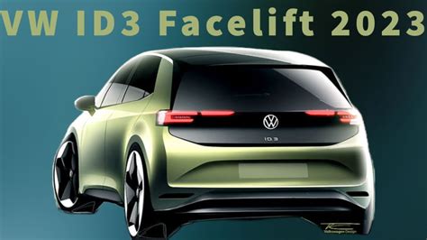 Vw Id3 Facelift 2023 Neuer Innenraum Und Die Preise Youtube