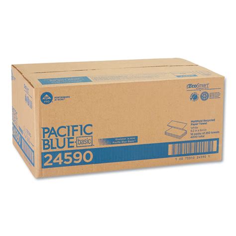 GPC24590 Georgia Pacific Professional 24590 Pacific Blue Basic M Fold Paper Towels 9 2 X 9 4