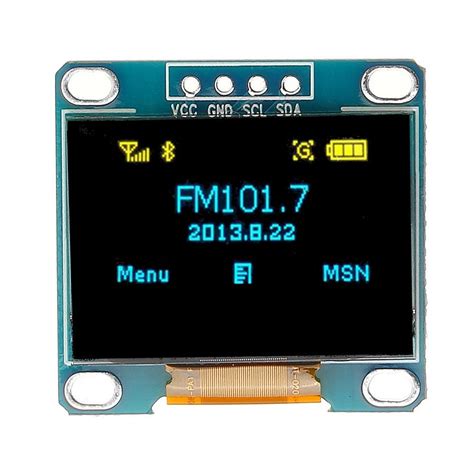 Model Namenumber Ssd1306 096 Cm Oled Display Module At Rs 175piece