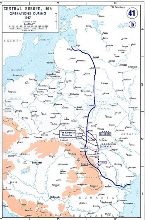 Eastern Front Ww1 Map Images And Photos Finder
