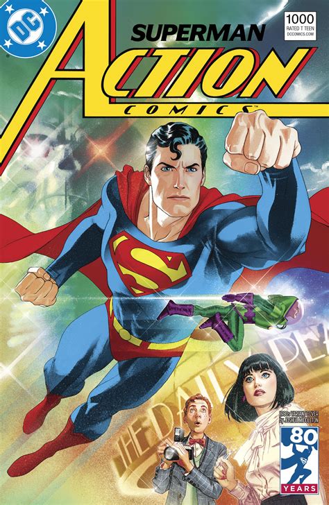 Action Comics 1000 1980s Cover Fresh Comics