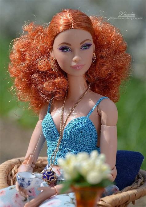 Red Hair Doll Hear Style Barbies Pics Barbie Diorama Doll Clothes