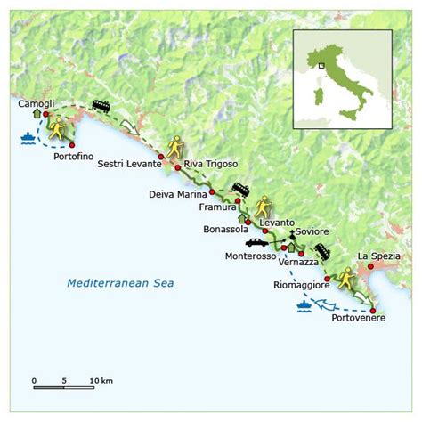 Walking Holidays In Italy Liguria Portofino And The Cinque Terre 8 Days