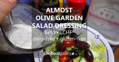 The restaurant keeps its cultural identification with italian cuisine even at providing its gluten free menu, where you can find gluten free pasta for your surprise. Almost Olive Garden Salad Dressing - Keto, LCHF, Gluten ...