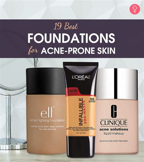 23 Best Foundations For Oily Acne Prone Skin 2022 For A Matte