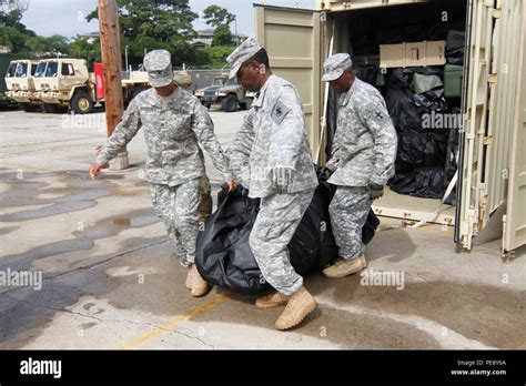 Members Of The 8th Theater Sustainment Command Humanitarian Assistance