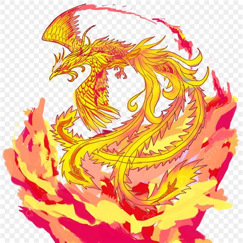 Red Phoenix Png Transparent Phoenix Flame Red God Beast Flame Light