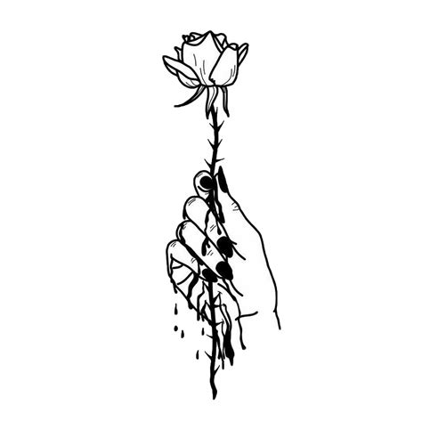 Dead Rose Drawing Free Download On Clipartmag