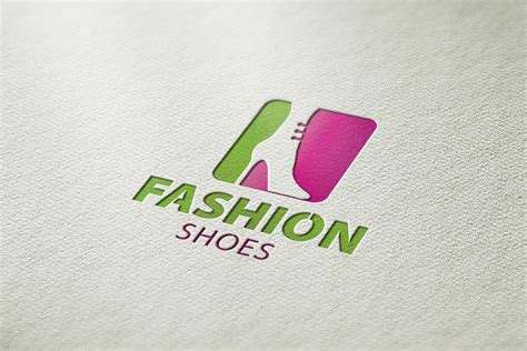 Fashion Shoes Logo Creative Logo Templates ~ Creative Market