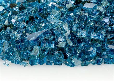 Blue Lagoon Reflective Fire Glass Hauser S Patio