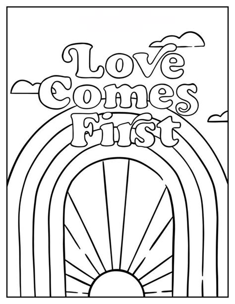 love comes first quote coloring pages cool coloring pages