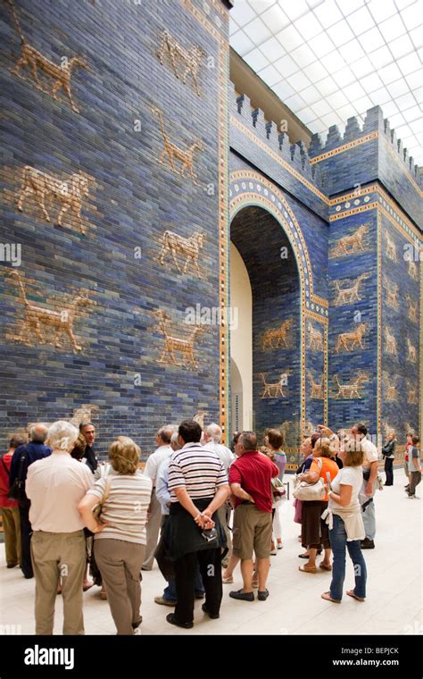 Ishtar puerta de la antigua ciudad de Babilonia el Museo de Pérgamo