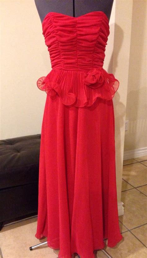 Was really a silk slip. Vintage 1980's Cocktail Party Prom Dress Carrie Bradshaw ...