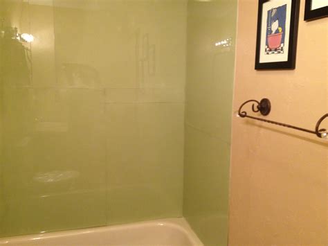 While fiberglass and acrylic look nearly identical and have similar properties, there are some differences. Painted plexiglass panel shower walls | Shower wall ...