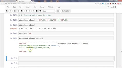 Python Tutorial How To Create Switch Case Conditional Statement In