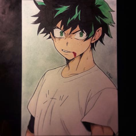 Drawing deku bnha anime sketch my hero academia manga sketches. Deku - Midoriya Izuku by AndreAngeli on DeviantArt