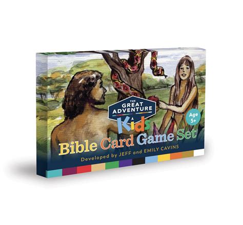 Great Adventure Kids Bible Card Game Set 9781950784769