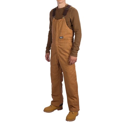 Walls Workwear Duck Bib Overalls Insulated For Men Save 41