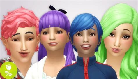 Noodles— Romantic Garden Stuff Hair Recolors Here Are The Sims