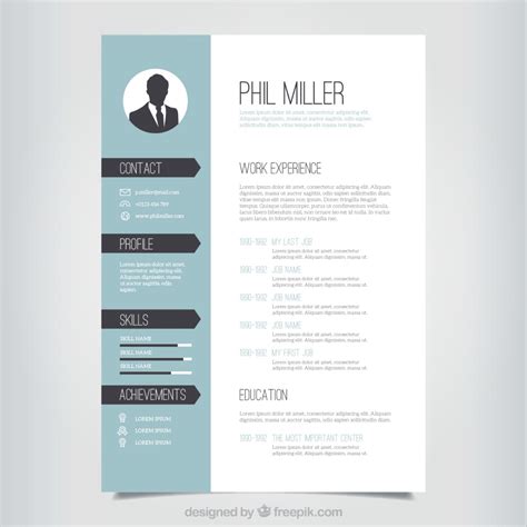 19 Photoshop Resume Template Free Download Desain Cvmu