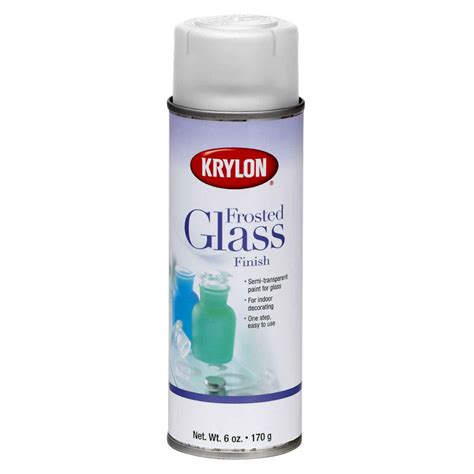 Krylon® Frosted Glass Finish Krylon Spray Paint Best Spray Paint Spray Paints Painting