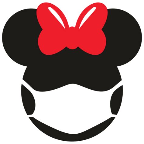 Minnie Mouse Head Svg Dxf Png Vector Cut File Cricut Design Silhouette