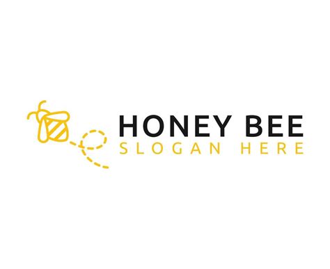 Honey Bee Logo Design Vector 6994442 Vector Art At Vecteezy