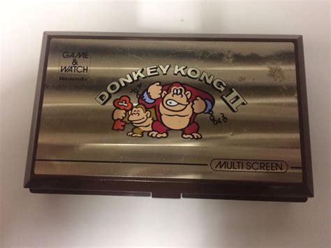 Nintendo Game And Watch Donkey Kong Ii 2 Handheld 1983