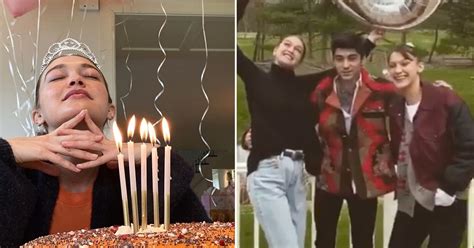Gigi Hadid Celebrates Her 25th Birthday Pictures Popsugar Celebrity