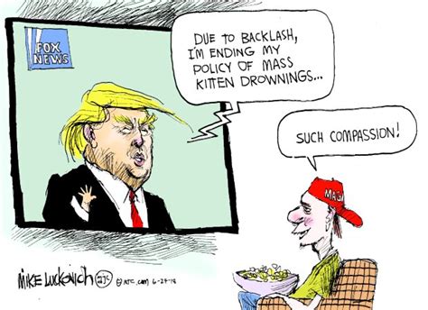 Donald Trump Political Cartoon 2018 Carton