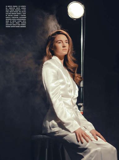 Tracey Mattingly News Shailene Woodley In Luomo Vogue