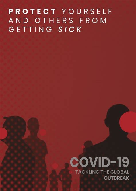 Protect Others Getting Sick Coronavirus Premium Psd Template Rawpixel
