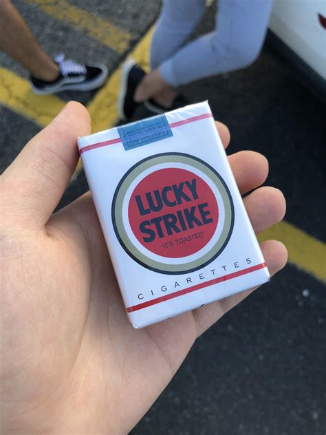 Finally Got Around To Getting Lucky Strikes Theyre Interesting