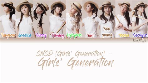 girls generation snsd 소녀시대 girls generation 소녀시대 lyrics han rom eng color coded tbs