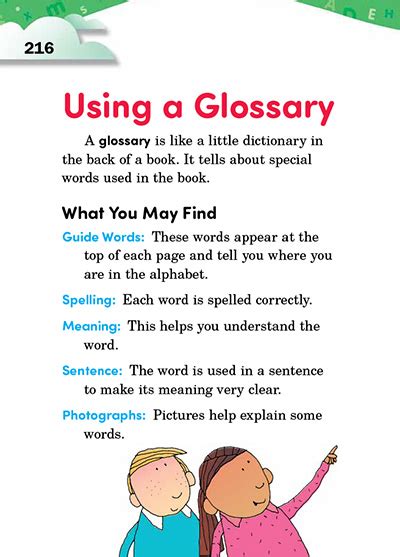 What To Write In A Glossary