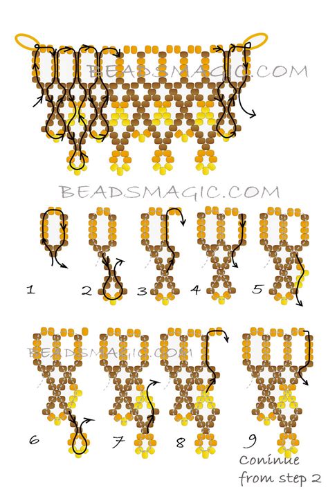 These instructions will teach you two different variations. Beads Magic - free beading patterns and everything about ...