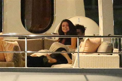 Selena Gomez And The Weeknd Caught Making Out On A Yacht — Photos