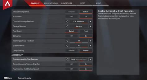 The 25 Best Apex Legends Settings That Can Get You More Kills Gamers
