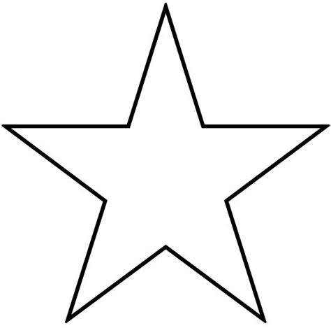 Pictures Of Stars To Print Clipart Best