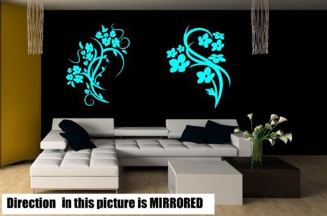 Bunches Of Flowers Giant Wall Decoration Wall Stickers Store Uk