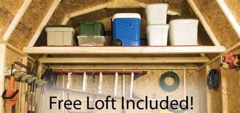 Storage shed with loft and front porch |. Want to Get Organized for New Year's? Get a Storage Shed