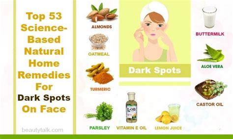 Top 53 Science Based Natural Home Remedies For Dark Spots On Face