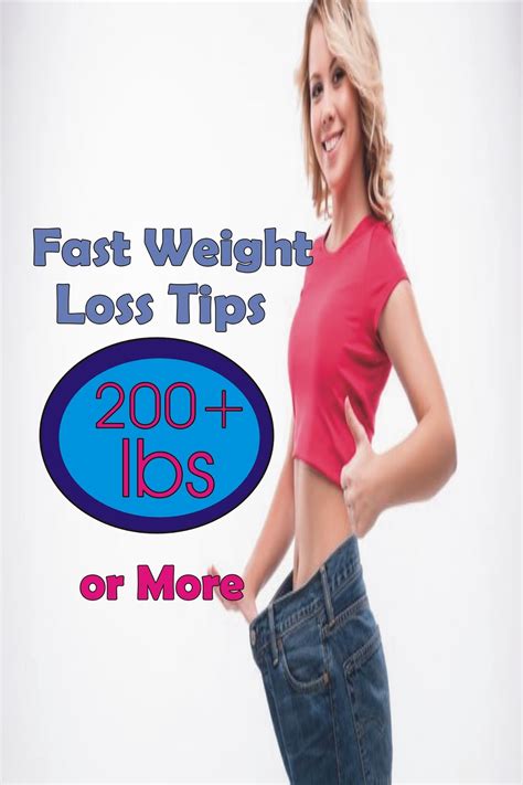 Fast Weight Loss Tips If You Weigh Lbs Or More Weightloss