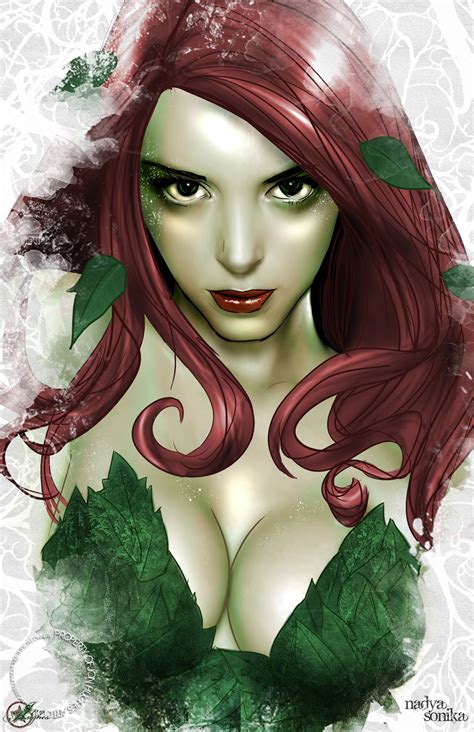 Poison Ivy By Jonh Hughes Poison Ivy Gotham Girls Dc Poison Ivy