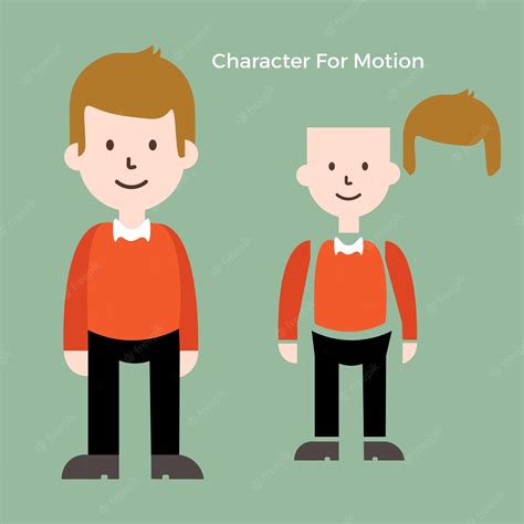 Premium Vector Cartoon Character For Motion Design