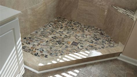 Sliced Cobblestone Pebble Tile Pebble Tile Pebble Tile Shower Floor